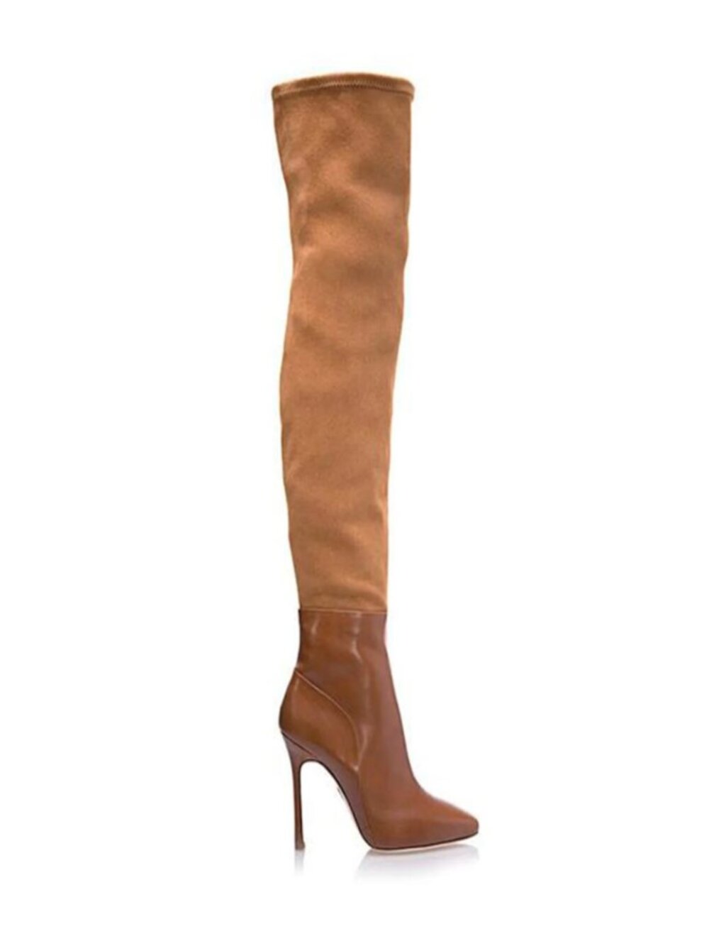 CHELSEA PARIS NES Heeled Suede Over-The-Knee Boot